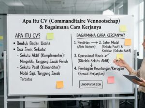Apa Itu CV (Commanditaire Vennootschap) dan Bagaimana Cara Kerjanya