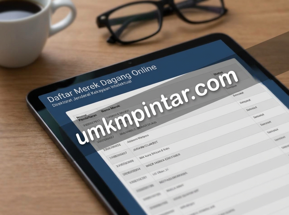 Cara Daftar Merek Dagang Secara Online