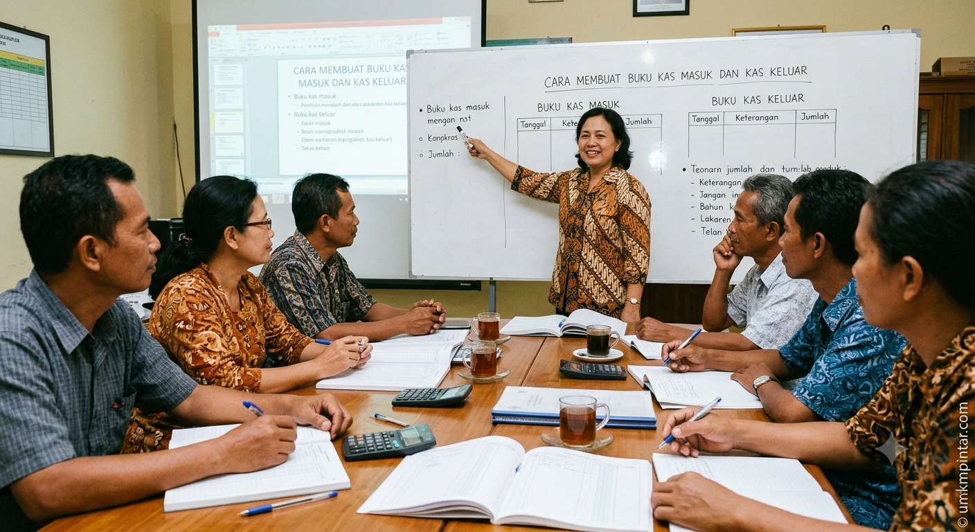 Cara Membuat Buku Kas Masuk Dan Kas Keluar