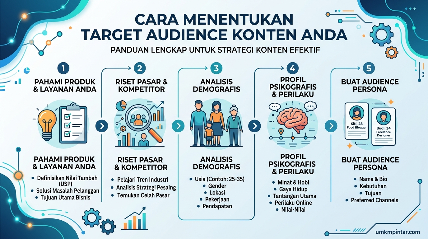 Cara Menentukan Target Audiens Konten