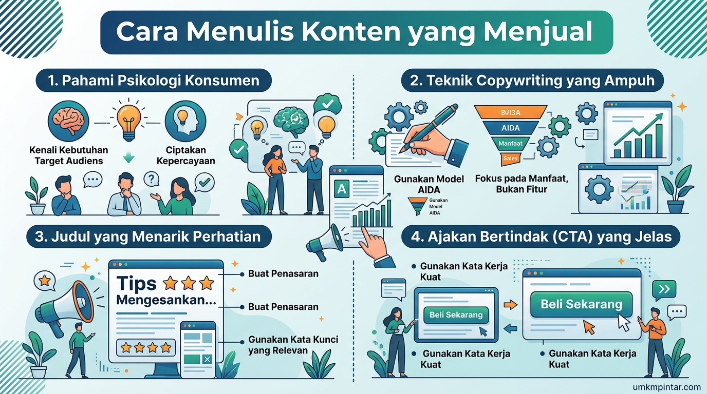 Cara Menulis Konten yang Menjual