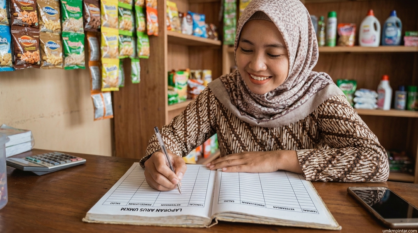 Membuat Laporan Arus Kas Sederhana