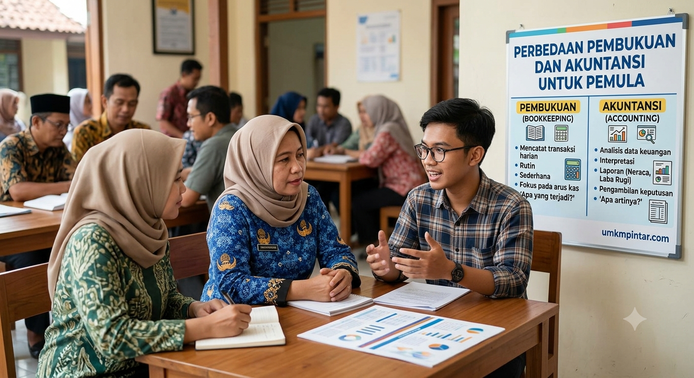 Perbedaan Pembukuan Dan Akuntansi Untuk Pemula