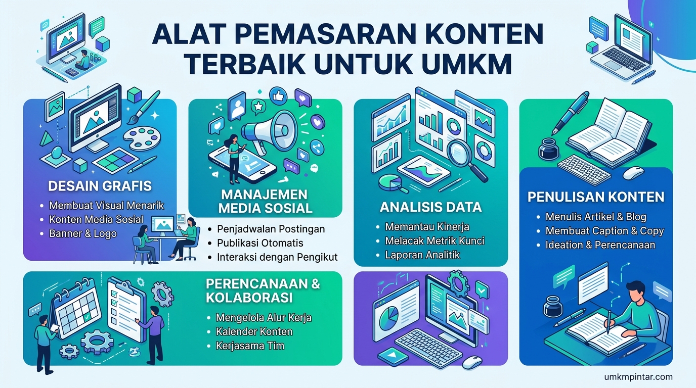 Tools Content Marketing Terbaik untuk UMKM