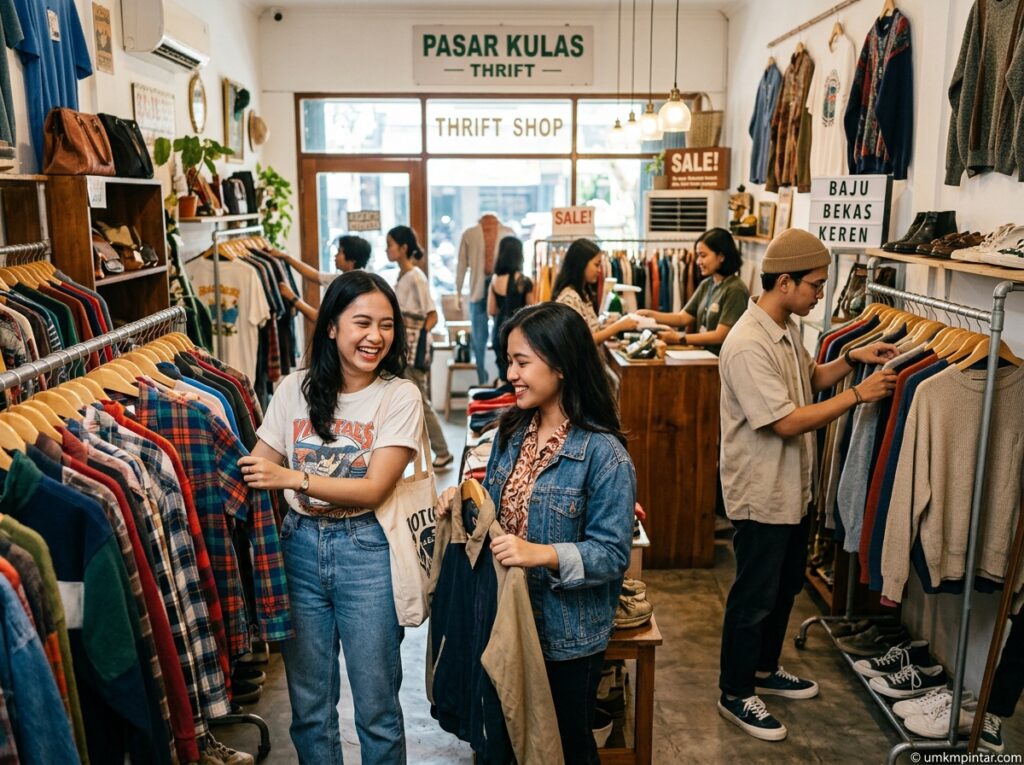 Cara Memulai Bisnis Thrift Shop yang Sedang Tren