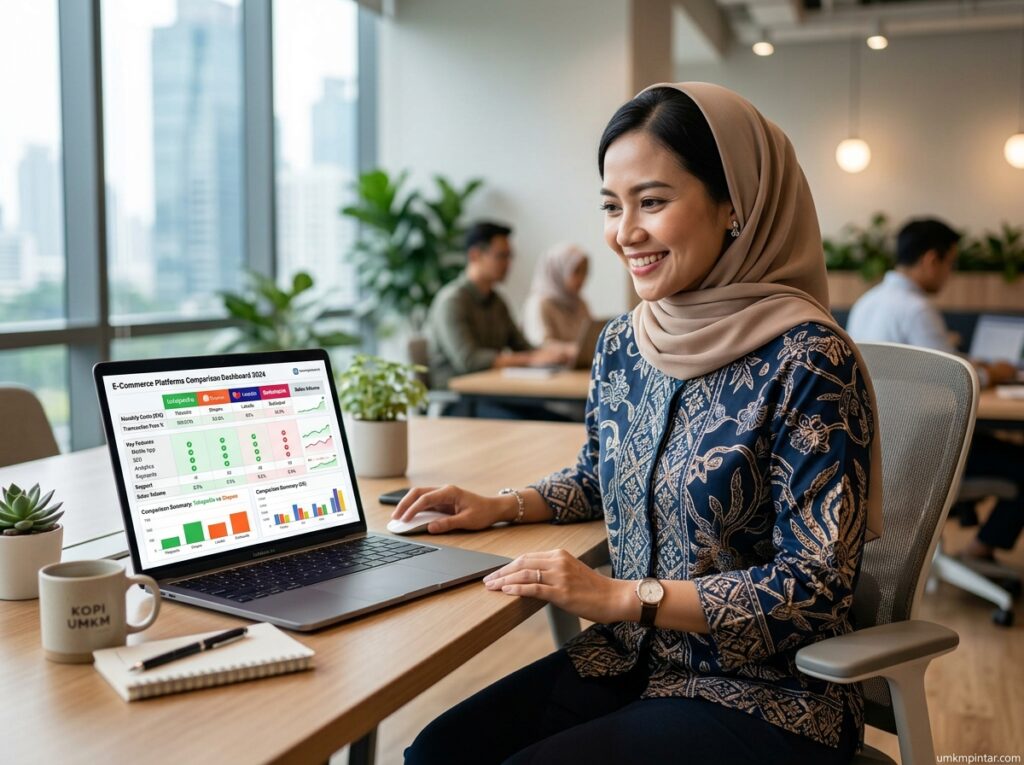 Perbandingan Biaya dan Fitur Marketplace di Indonesia