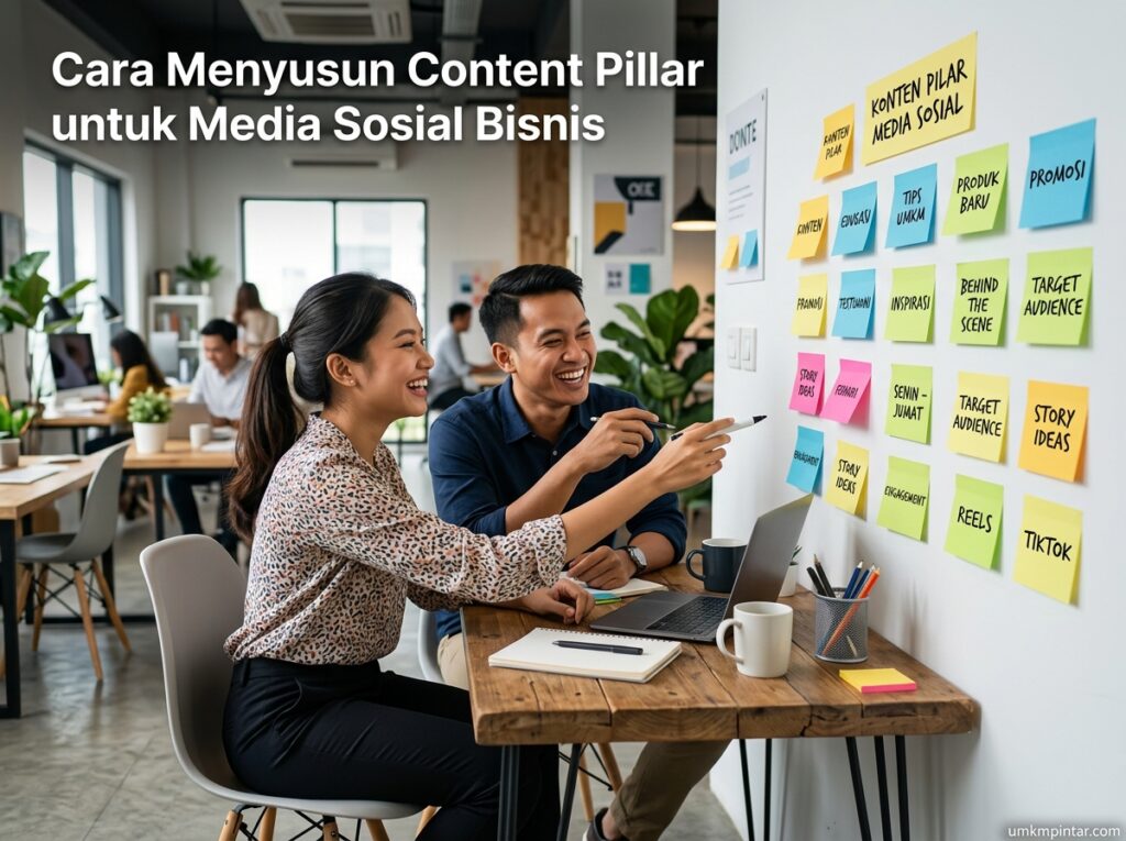Cara Menyusun Content Pillar untuk Media Sosial Bisnis