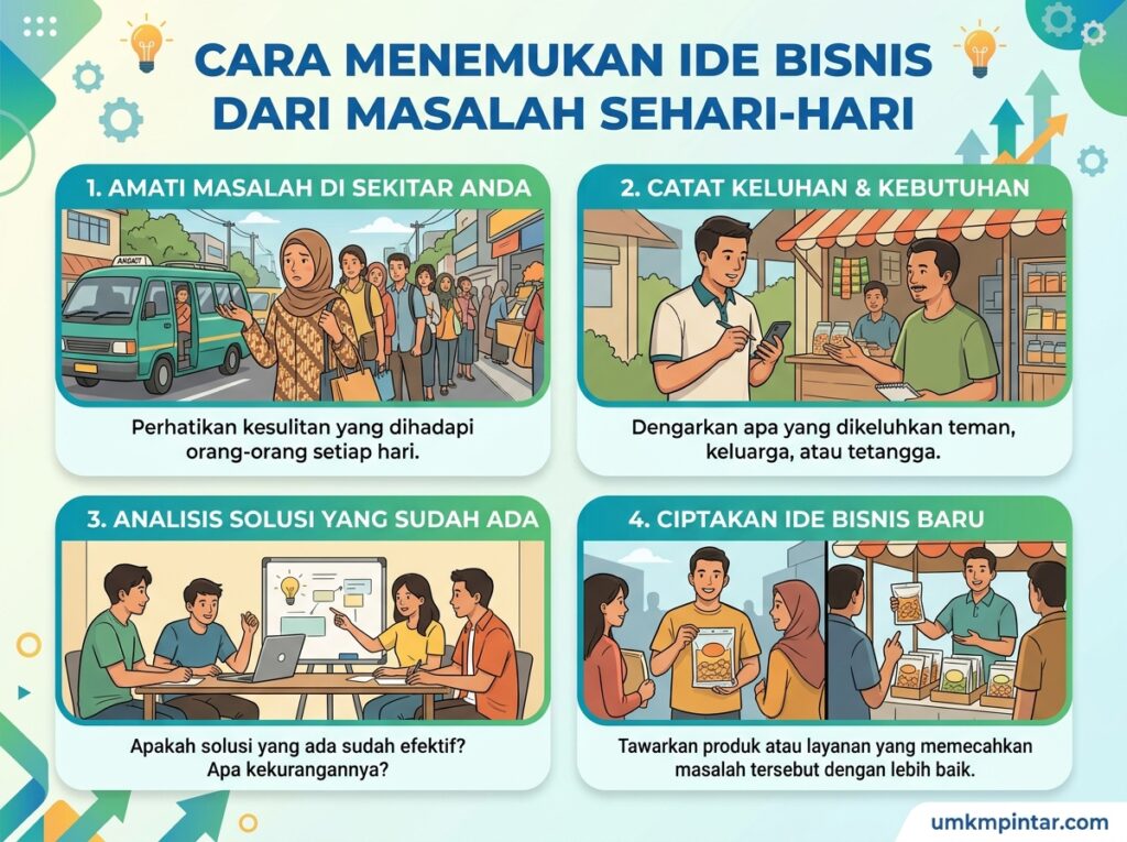 Cara Menemukan Ide Bisnis dari Masalah Sehari-hari di Sekitar Anda