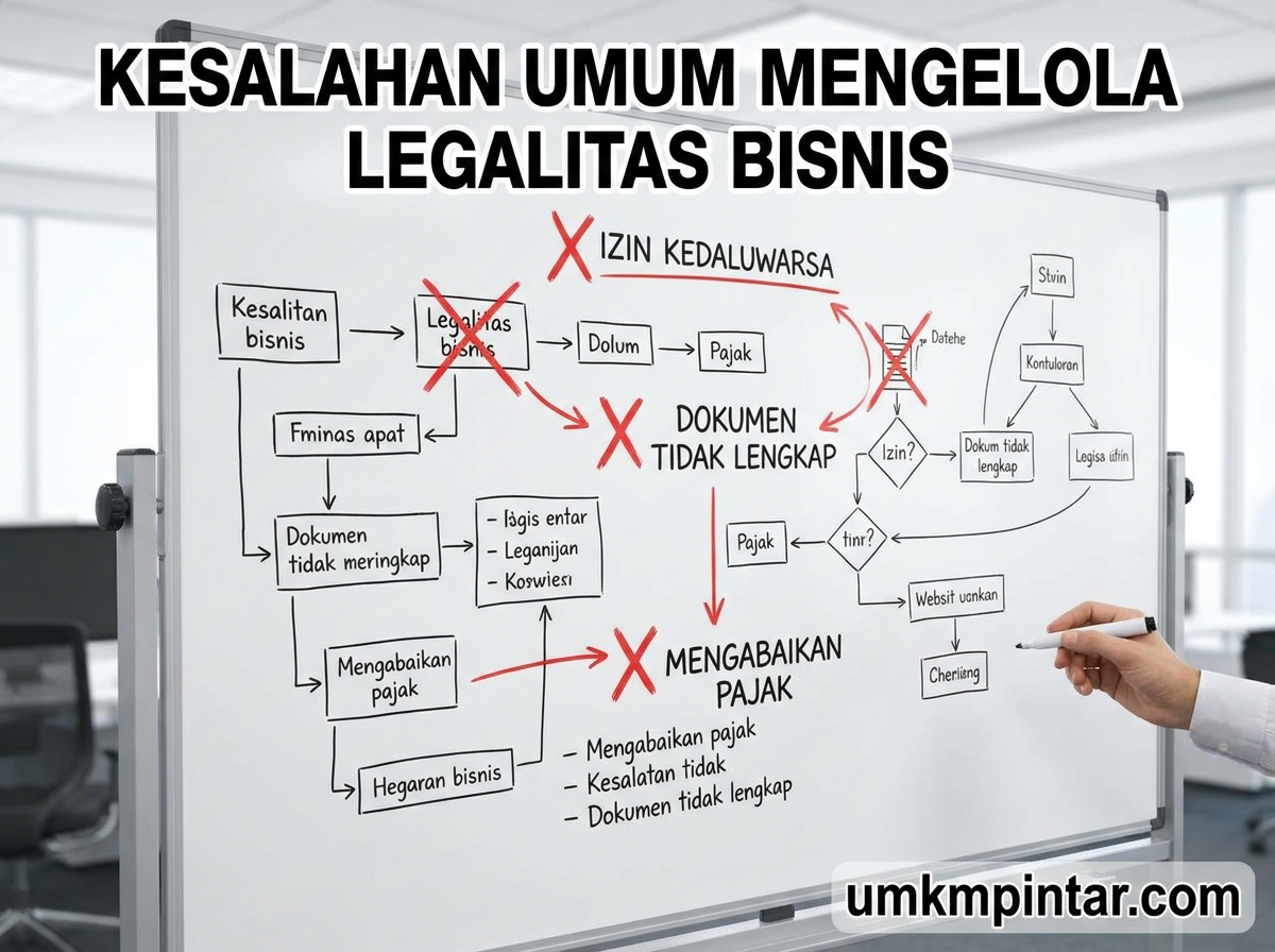 Kesalahan Umum Saat Mengurus Legalitas Usaha
