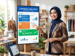 Langkah-langkah Menyusun Laporan Laba Rugi Bulanan pada Usaha Kecil