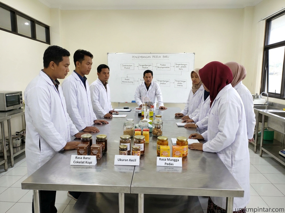 Mengembangkan Varian Rasa atau Ukuran Produk Baru