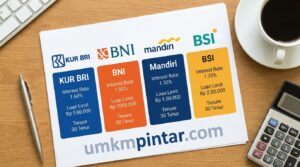 Perbandingan KUR BRI, BNI, Mandiri, dan BSI