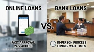 Pinjaman Online vs Pinjaman Bank