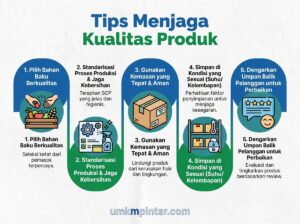 Tips Menjaga Kualitas Produk